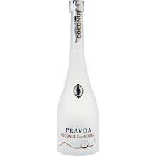 Vodka Pravda Coconut 37,5% 0,05 l (holá láhev)