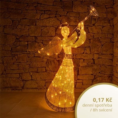 Vánoční osvětlení na stromeček DecoLED uvnitř 1,8 m 101 200 světel – Hledejceny.cz