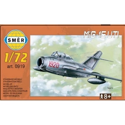 Směr MiG-15 UTI plastikový model letadlo ke slepení 1:72