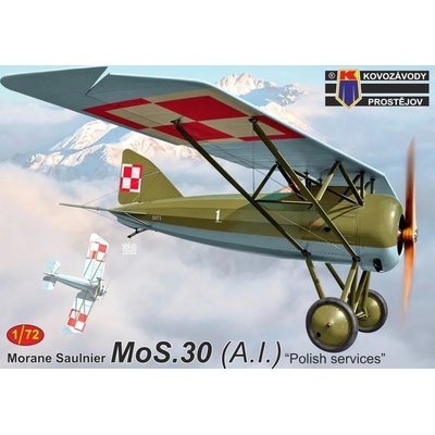 Kovozávody Prostějov Morane Saulnier MoS.30 A.I 'Polish services' 3x camo 1:72