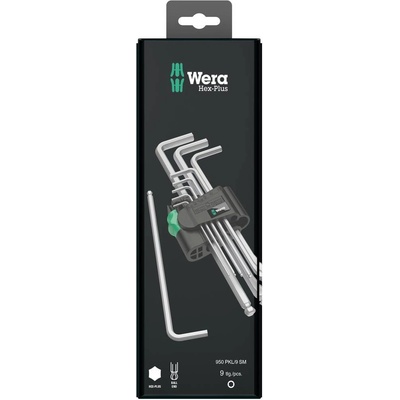 Wera 950 PKL/9 SM N SB imbus sada kľúčov 9-dielna