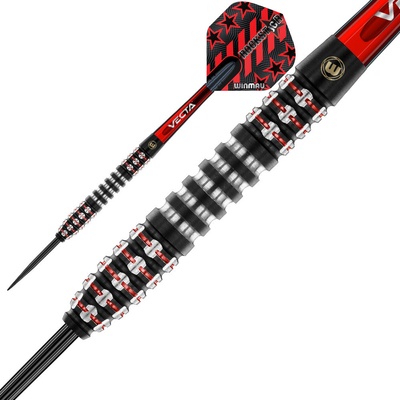 Sada šipek Winmau steel Joe Cullen Ignition Series 23g, 90% wolfram
