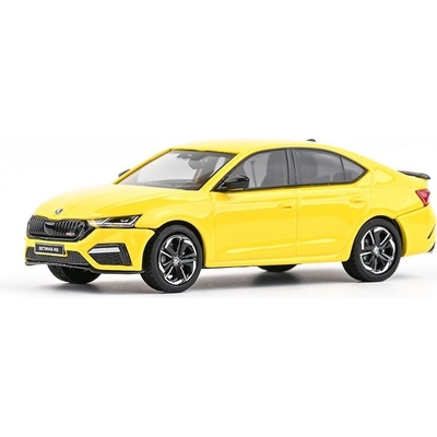 Abrex ŠKODA OCTAVIA IV RS SEDAN 2020 Žlutá Sprint 1:43