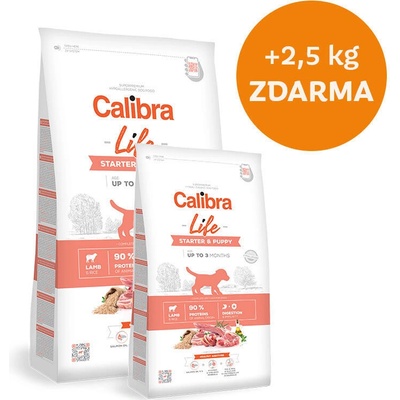 Calibra Dog Life Starter & Puppy Lamb 14,5 kg – Hledejceny.cz