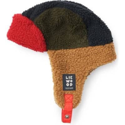 LIEWOOD Zimná čiapka BRAVO Army brown multi mix