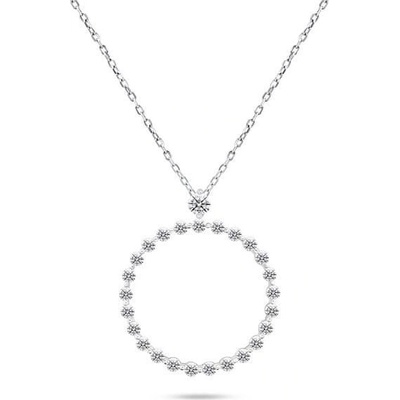 Brilio Silver Strieborný minimalistický náhrdelník NCL71W