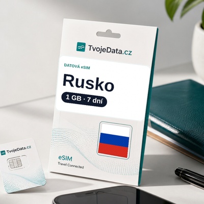 eSIM Rusko 1 GB / 7 dní