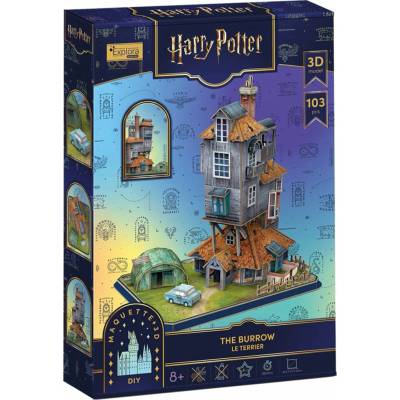 CubicFun 3D puzzle Harry Potter: Doupě 103 ks