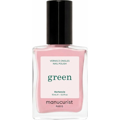 Manucurist Green lak na nehty Hortencia 15 ml - světle růžová transparentní barva