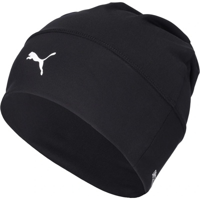 Puma Športová čiapka TEAMADDITIONS TECH BEANIE Čierna Biela JNR