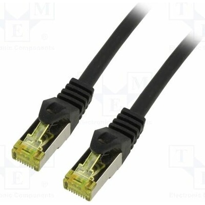 Goobay 69416 Patch S/FTP Kat: 6a RJ45 vidlice z obou stran lanko Cu