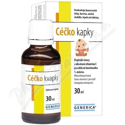 Generica Céčko kapky děti od 1m+ 30 ml – Hledejceny.cz