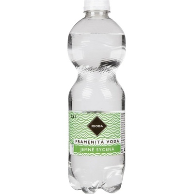 Rioba Voda jemně perlivá 12 x 500 ml