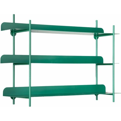 PT LIVING Cool Retro police zelená 60 cm, 42 cm, 16 cm