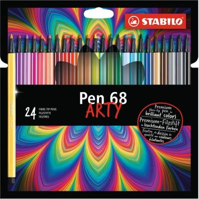 Stabilo Pen 68 24 + 6 neón