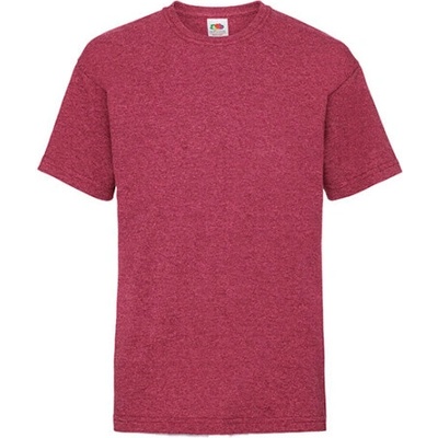 Fruit of the Loom 61-033-0 Vintage Heather Red