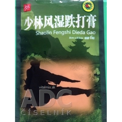 Shaolin náplast 1 x 6 ks