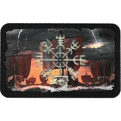 Nášivka M-Tac Walknut Vegvisir Drakkar - farebná