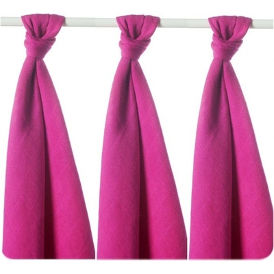 KIKKO Bambusové Colours 70 x 70 magenta 3 ks