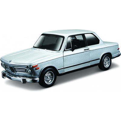 Bburago Classic BMW 2002 tII 1972 strieborná 1:32