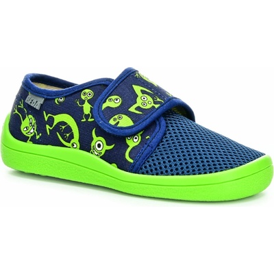Beda Monsters jarné barefoot tenisky (BF 0001/TXS/1W)