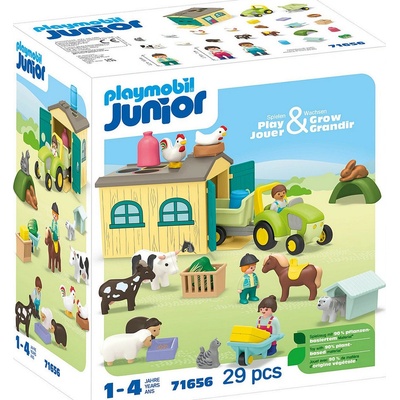 Playmobil 71656 JUNIOR: Dobrodružství na farmě – Hledejceny.cz