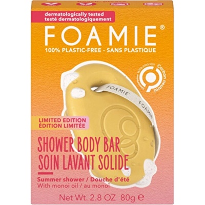 Foamie Beach Please Shower Body Bar Tuhá sprchová starostlivosť 80 g