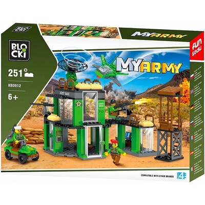 ICOM Blocki MyArmy vojenská základny 251 ks – Hledejceny.cz