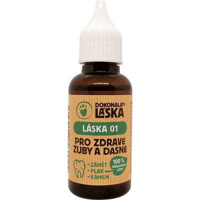 LÁSKA 01 Pro zdravé zuby a dásně psů 30 ml