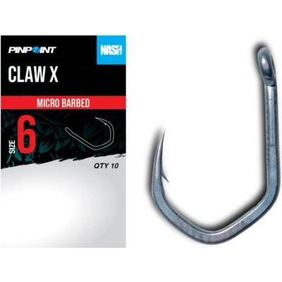 Nash Háčiky Claw X Micro Barbed veľ. 2 10 ks