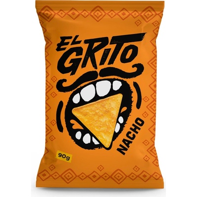 EL GRITO Kukuřičné tortilla chipsy s příchutí sýra 90 g