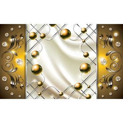 Preinterier FT2798 Fototapeta na stenu Žlté diamanty vlies 104cm x 70cm