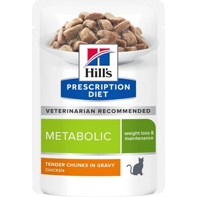 Hill's Prescription Diet Metabolic Regulace hmotnosti pro kočky 24 x 85 g