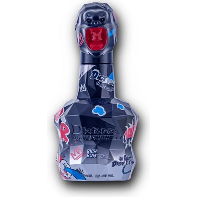 Dictador Game Changer Navy Blue Bottle 40% 0,7 l (holá láhev)