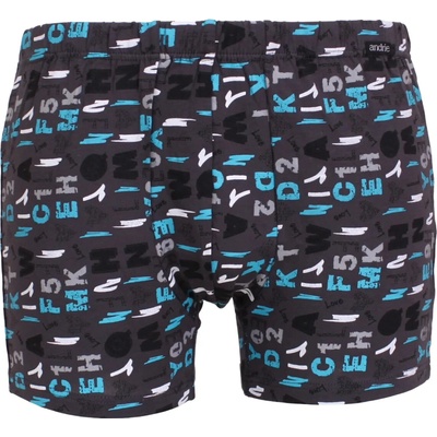 Andrie PS 5793 pánské boxerky tmavě šedá – Hledejceny.cz