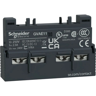 SCHNEIDER ELECTRIC Pomocný kontakt GVAE11 1NO+1NC