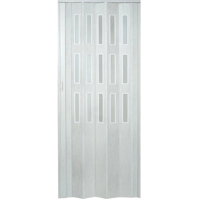 Hopa zhrňovacie dvere Matrix presklené breza 87 x 200 cm