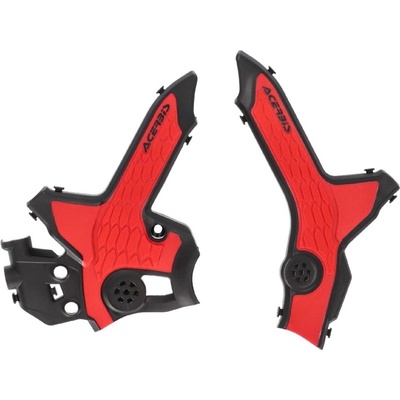 Acerbis kryt rámu pasuje na Honda CRF250L 21-24 CRF300L 21-24 CRF300 RALLY 21-24 červená/černá