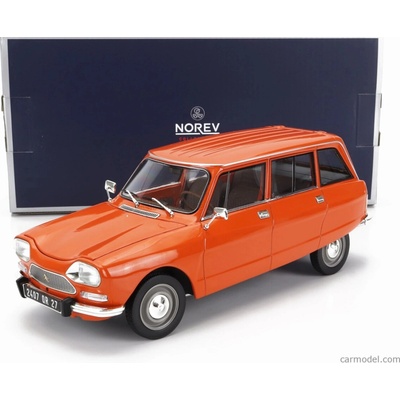 Norev Citroen Ami 8 Break 1975 Tenere Orange 1:18
