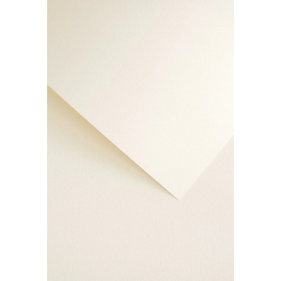 Galeria Papieru Ozdobný papír A4 Linen 220 g/m2, krémový 20 ks