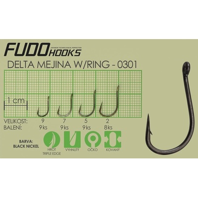 Fudo Delta Mejina Ringed vel.7 9 ks