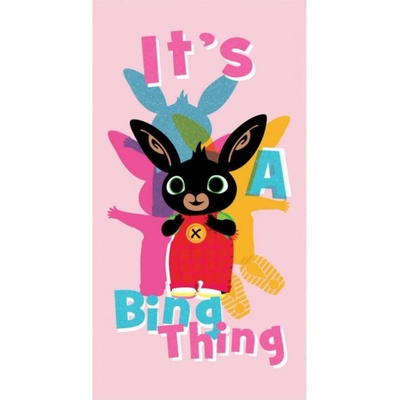 Setino dětská plážová osuška 70 x 140 cm Zajíček Bing It's Bing Thing