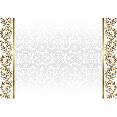 Preinterier FT3840 Fototapeta na stenu Zlato biely ornament vlies 104cm x 70cm