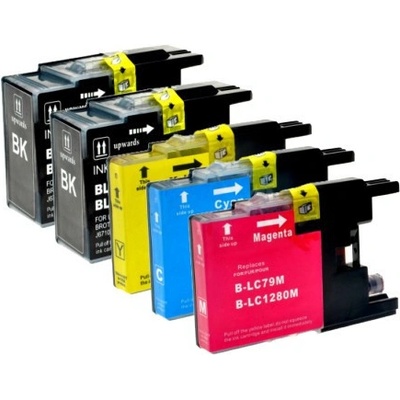 MultiPack.cz Brother LC1280XLVALBP 5-pack - kompatibilní – Hledejceny.cz