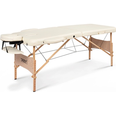 Tandem Basic-2 skládací masážní lehátko Barva: krémová 195*70 cm | 13,1 kg | 13 barev – Hledejceny.cz