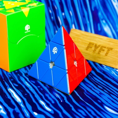 Gans puzzle GAN Pyraminx M Enhanced UV Coated Stickerless