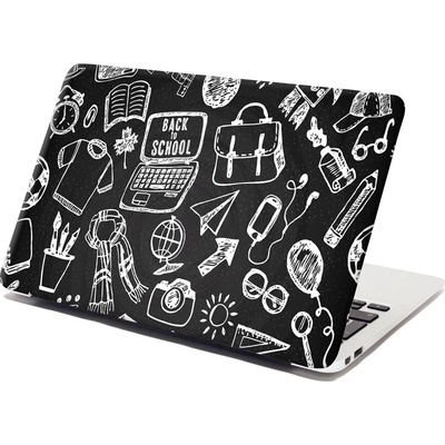 Sablio Samolepka na notebook Černobílá škola - 29x20 cm – Hledejceny.cz