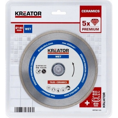 Diamantový kotouč KREATOR KRT081103 180x30 mm