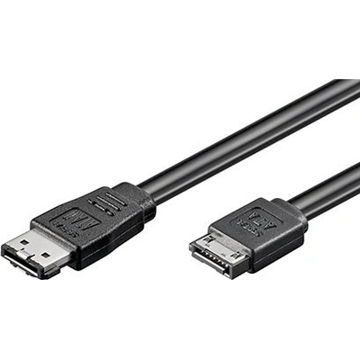 Goobay Kabel datový eSATA - SATA (I-L), 6 Gb/s, 0,5m 93246 11.92.1557