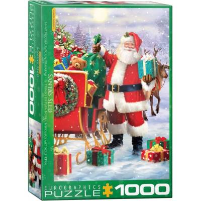 Eurographics Santa Claus 1000 dílků